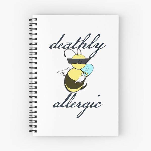 Item preview, Deathly Allergic (to bees) designed and sold by jellystars.
