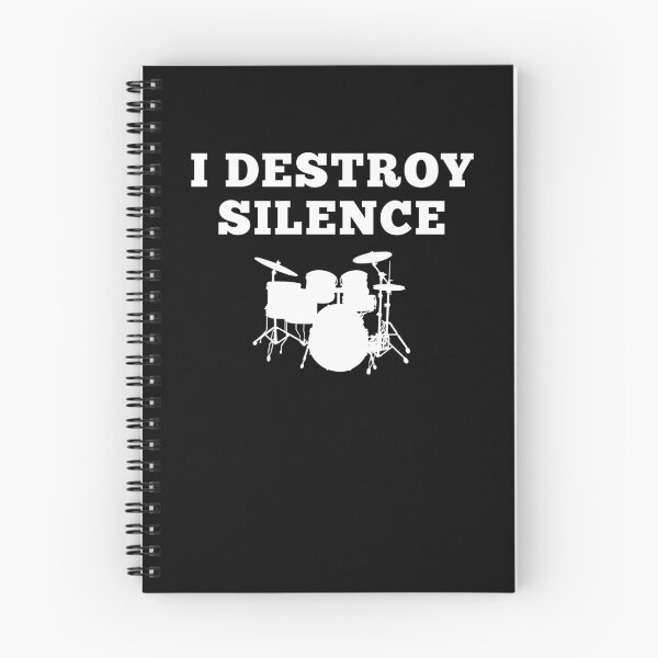 Item preview, Drummer Life I Destroy Silence Music Lover Humor Band Members Musicians Gift designed and sold by MouDantArts.