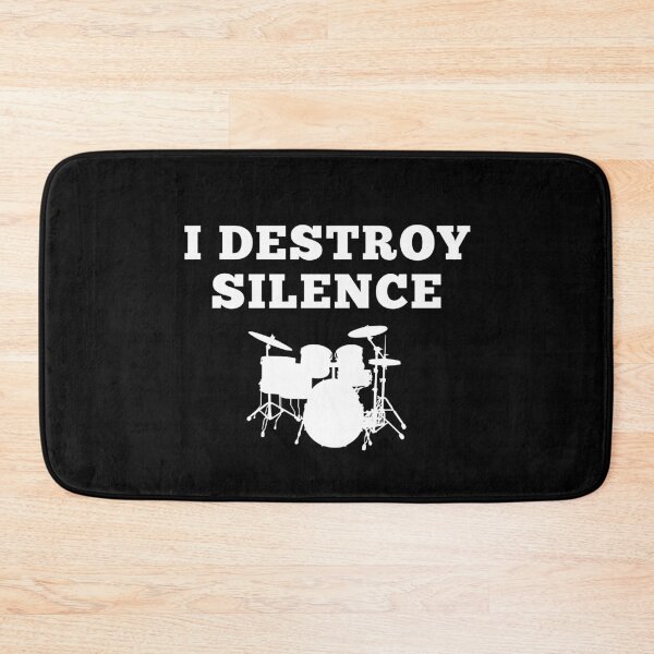 Item preview, Drummer Life I Destroy Silence Music Lover Humor Band Members Musicians Gift designed and sold by MouDantArts.