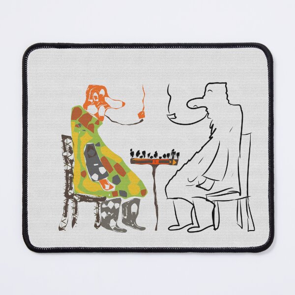 Item preview, Old men playing chess designed and sold by CLEARART7.
