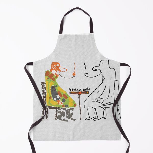 Item preview, Old men playing chess designed and sold by CLEARART7.
