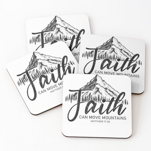 Item preview, Faith Can Move Moutains designed and sold by Kimberley King Art  King Art.