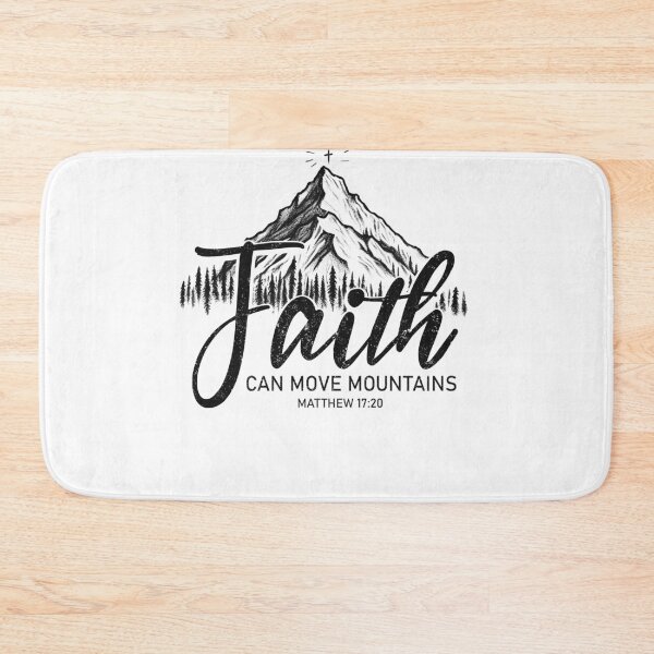 Item preview, Faith Can Move Moutains designed and sold by Kimberley King Art  King Art.