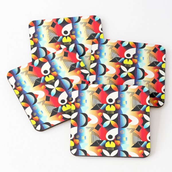 Item preview, Colorful Abstract Art Print Design by Steezee designed and sold by SteezeeStore.