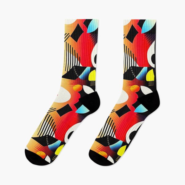 Item preview, Colorful Abstract Art Print Design by Steezee designed and sold by SteezeeStore.