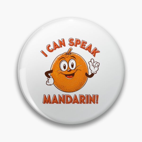 Item preview, I can speak, mandarin, orange, citrus, funnyfits70, Humor, Funny, retro, vintages, funny quotes, animal humor, designed and sold by FunnyFits70.