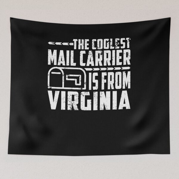 Item preview, Funny Mail Carrier Virginia Mailman Shirt Retired Mailman designed and sold by shoppzee.