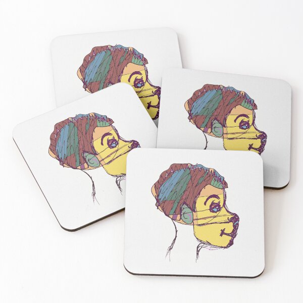 Item preview, Monkey Hero pastel pop art illustration designed and sold by CLEARART7.