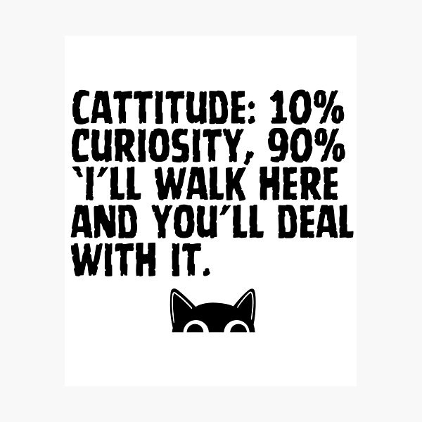 Item preview, Cat phrases meow designed and sold by rixRIXrix.