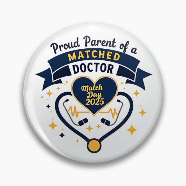 Item preview, Proud Parent of a Matched Doctor Family Support Match Day 2025 designed and sold by Alkaysare.
