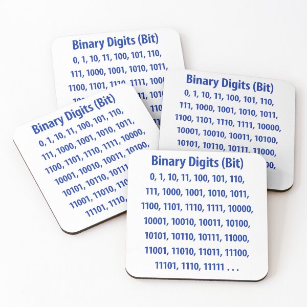 Item preview, Binary Digits designed and sold by CharlottePlaceArt.