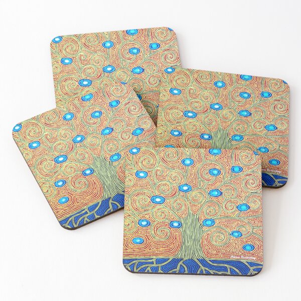 Item preview, Albero Della Vita Red Tree Of Life designed and sold by ManonElmendorp.