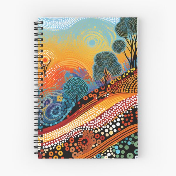 Item preview, Aboriginal Inspired Dot Art - Perfect Morning designed and sold by GrinGalore.