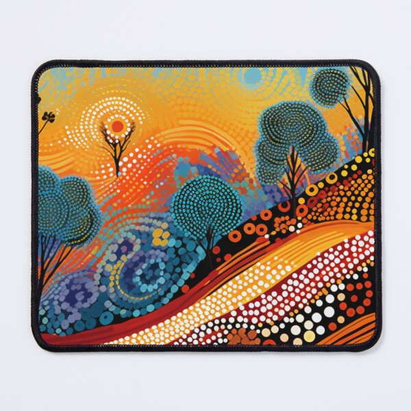 Item preview, Aboriginal Inspired Dot Art - Perfect Morning designed and sold by GrinGalore.