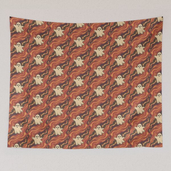 Item preview, Ghost Pattern | Spooky and Playful Halloween Design designed and sold by Tw1nsAIArt.