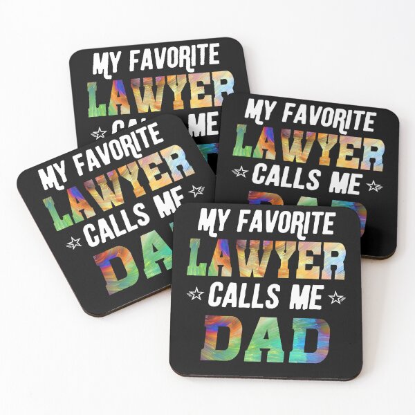 Item preview, Favorite Lawyer Calls Me Dad Shirt Fathers Day Daughter Gift designed and sold by StreetArtPro.