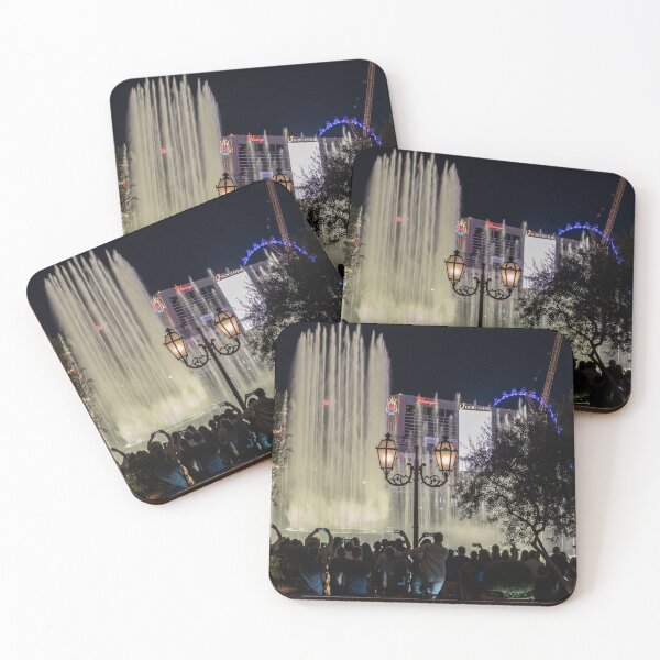 Item preview, Neon Nocturne: The Bellagio Fountains   designed and sold by BadWolfStudios.