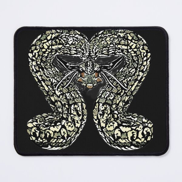 Item preview, Two-headed snake with its head in the middle designed and sold by ChernivtsiSkoda.