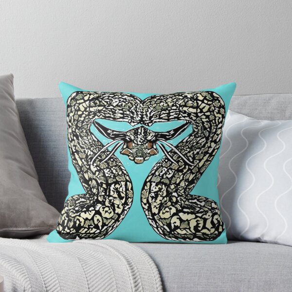 Item preview, Two-headed snake with its head in the middle designed and sold by ChernivtsiSkoda.