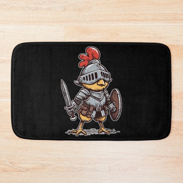 Item preview, Knight Chicken Medieval designed and sold by TomFrontierArt.