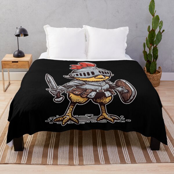 Item preview, Knight Chicken Medieval designed and sold by TomFrontierArt.