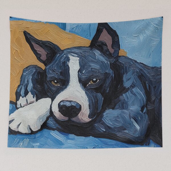 Item preview, American Bully | Post-impressionist painting style designed and sold by ComicsFactory.