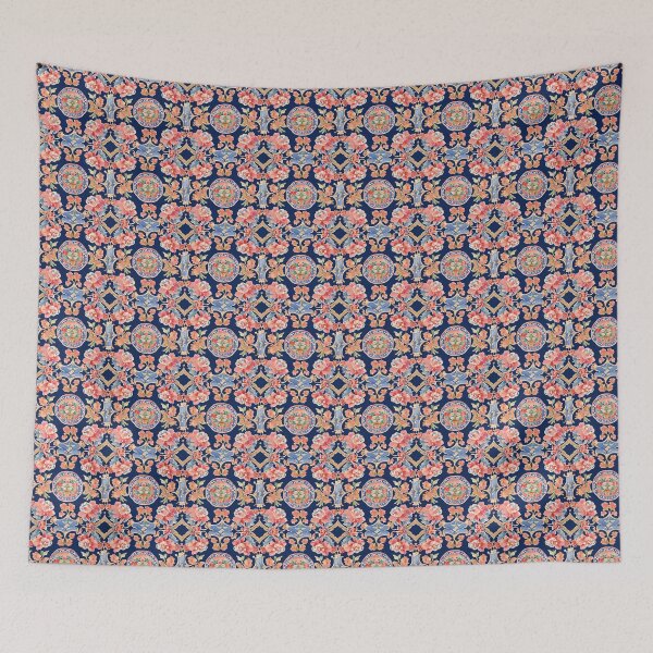 Item preview, Asian watercolor tile print  designed and sold by Reignchaos80.