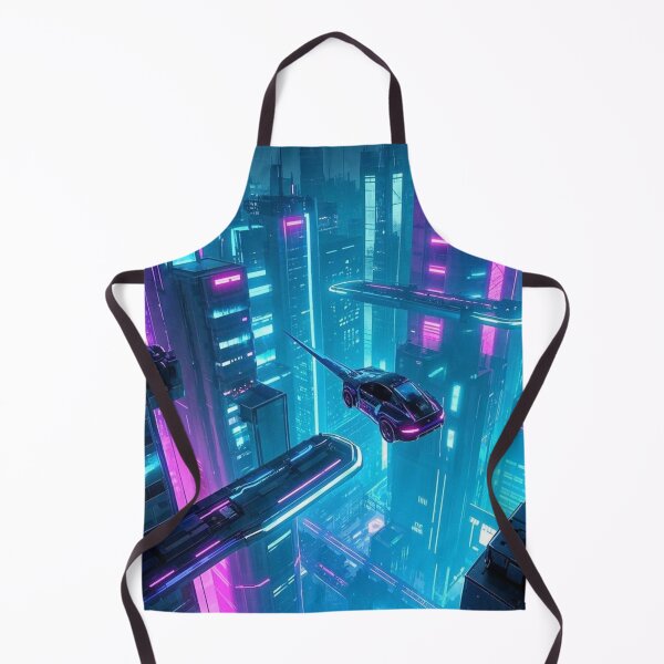Item preview, Cyberpunk City Skyline – Neon Futuristic Architecture designed and sold by Kast25.
