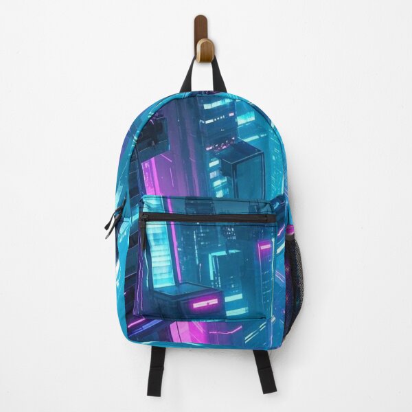 Item preview, Cyberpunk City Skyline – Neon Futuristic Architecture designed and sold by Kast25.