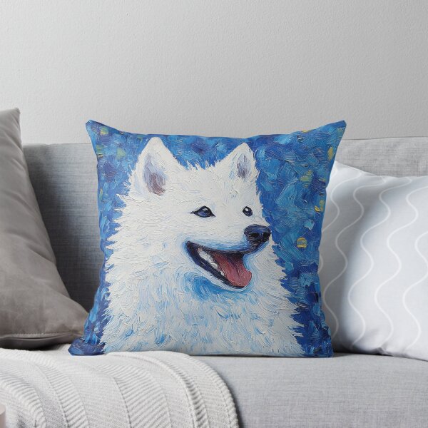 Item preview, American Eskimo Dog | Post-impressionist painting style designed and sold by ComicsFactory.