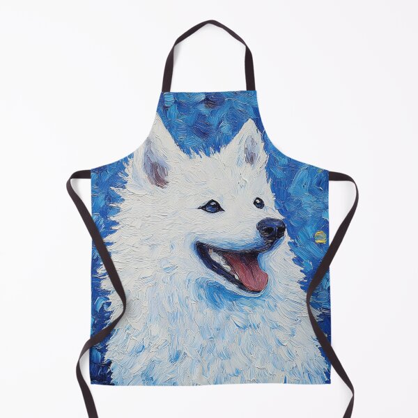Item preview, American Eskimo Dog | Post-impressionist painting style designed and sold by ComicsFactory.