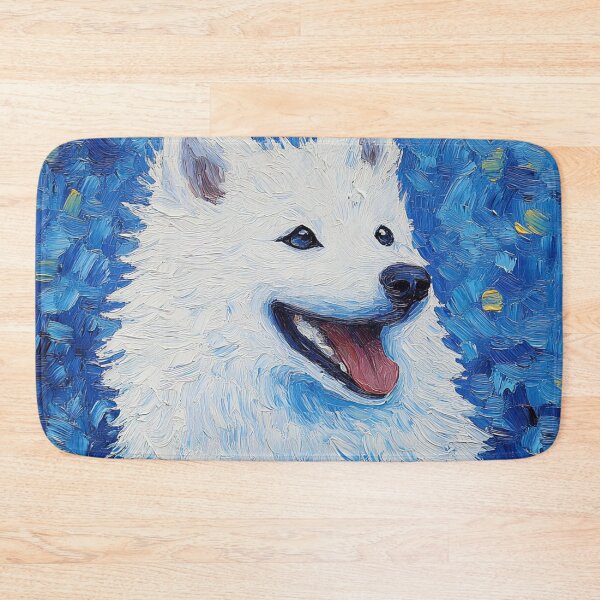 Item preview, American Eskimo Dog | Post-impressionist painting style designed and sold by ComicsFactory.