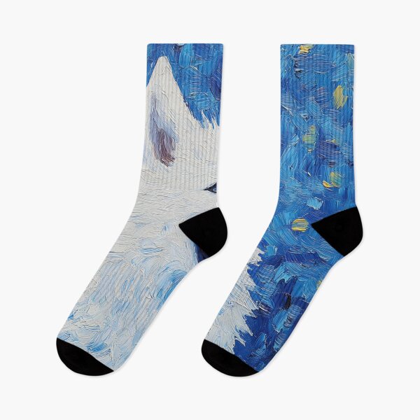 Item preview, American Eskimo Dog | Post-impressionist painting style designed and sold by ComicsFactory.