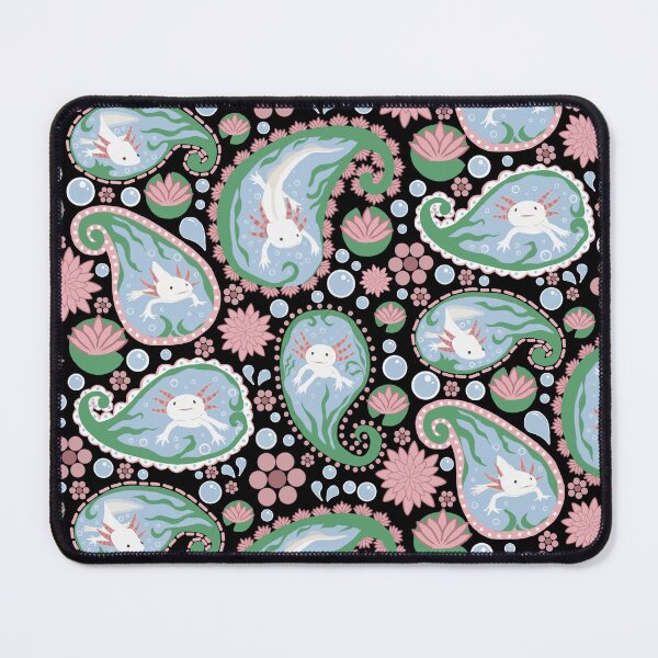 Item preview, Axolotl Paisley designed and sold by Amy Hadden.