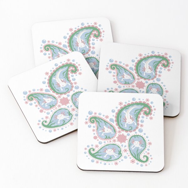 Item preview, Axolotl Paisley designed and sold by Amy Hadden.