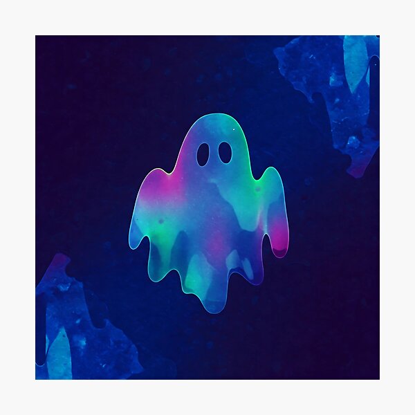 Item preview,  Luminescent Ghost Pattern | Spooky and Playful Halloween Design designed and sold by Tw1nsAIArt.