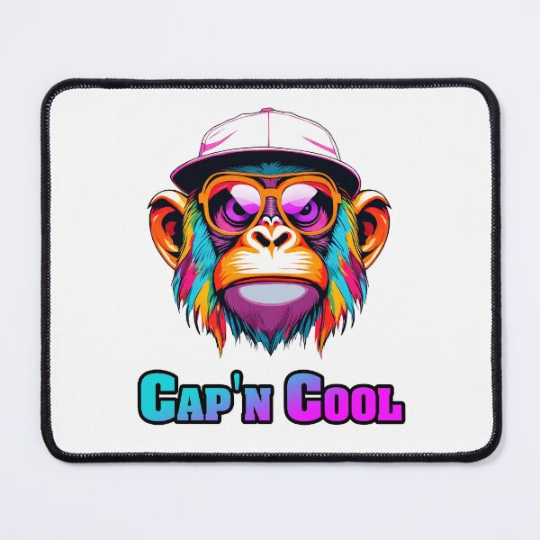 Item preview, Cap'n Cool - Monkey quote 1 designed and sold by Tom-Johnson.