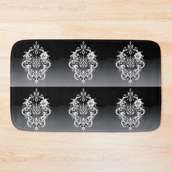Item preview, Art White Black Abstract Forms Space Exploration Visions designed and sold by ART ATTACK ZONE.