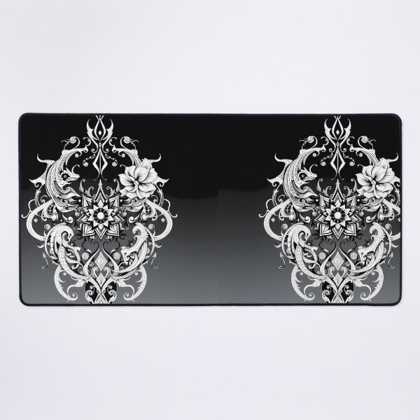 Item preview, Art White Black Abstract Forms Space Exploration Visions designed and sold by ART ATTACK ZONE.