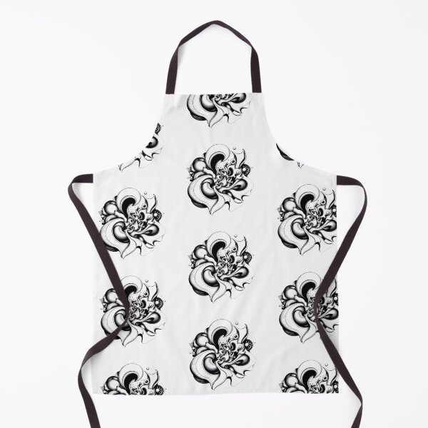 Item preview, Lines White Black Abstract Forms Space Exploration Visions designed and sold by ART ATTACK ZONE.