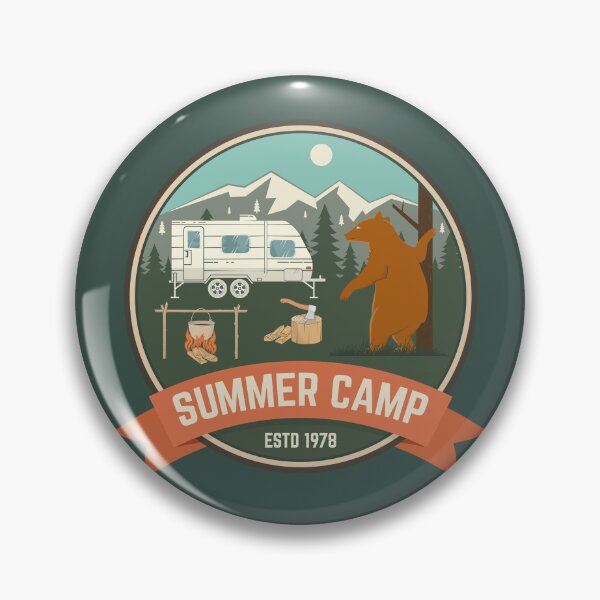 Item preview, Summer Camp Tshirt designed and sold by sivVector.