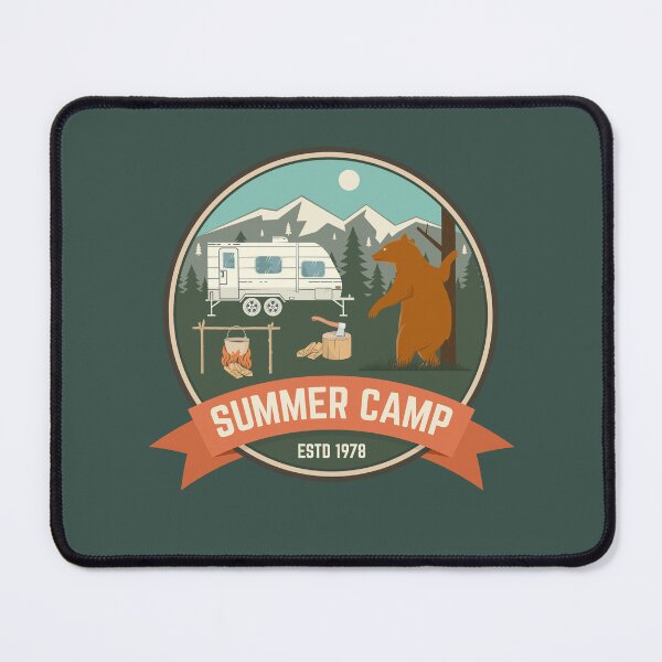 Item preview, Summer Camp Tshirt designed and sold by sivVector.