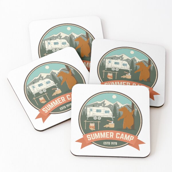 Item preview, Summer Camp Tshirt designed and sold by sivVector.