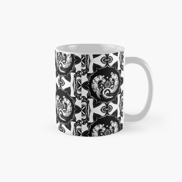 Item preview, Surreal White Black Abstract Forms Space Exploration Visions designed and sold by ART ATTACK ZONE.