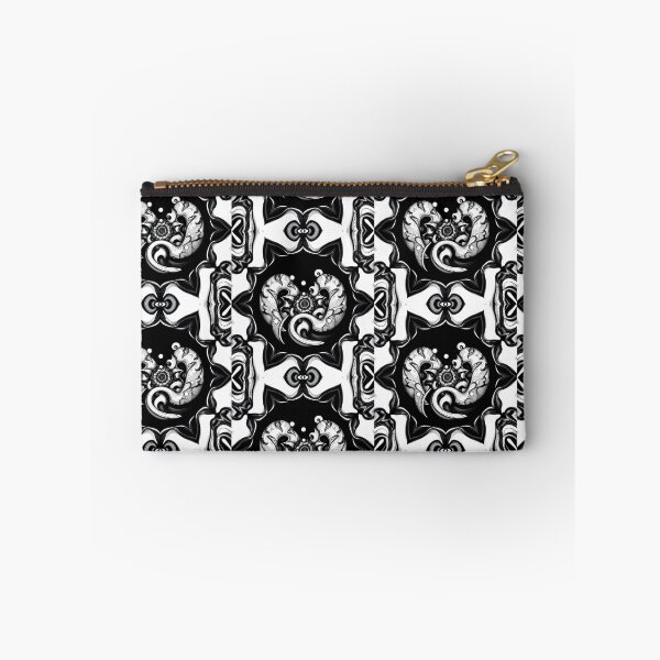 Item preview, Surreal White Black Abstract Forms Space Exploration Visions designed and sold by ART ATTACK ZONE.