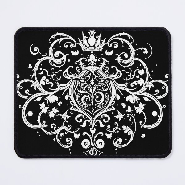Item preview, Modern White Black Abstract Forms Space Exploration Visions designed and sold by ART ATTACK ZONE.