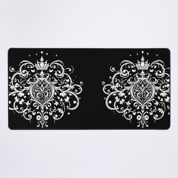 Item preview, Modern White Black Abstract Forms Space Exploration Visions designed and sold by ART ATTACK ZONE.