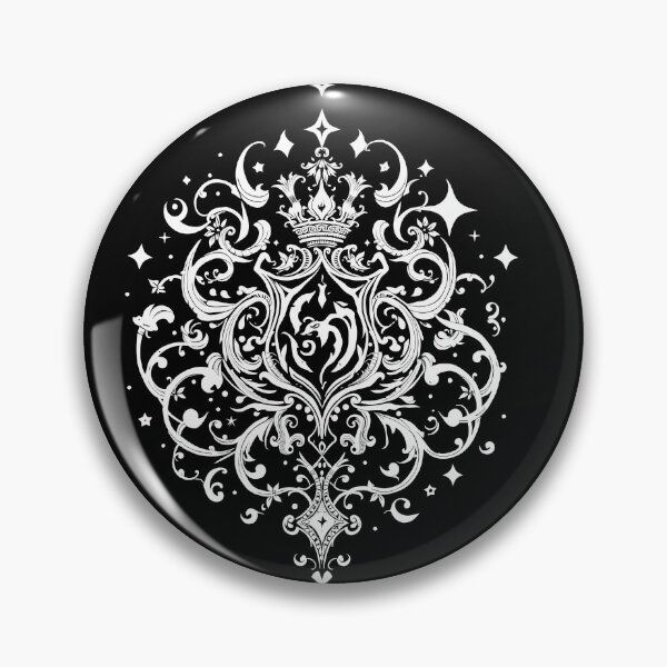 Item preview, Cosmic White Black Abstract Forms Space Exploration Visions designed and sold by ART ATTACK ZONE.