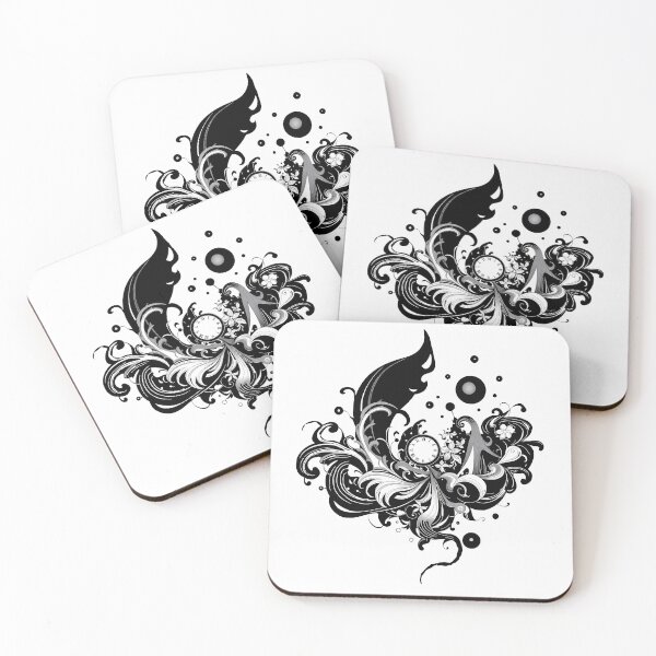 Item preview, Minimalistic White Black Abstract Forms Space Exploration Visions designed and sold by ART ATTACK ZONE.