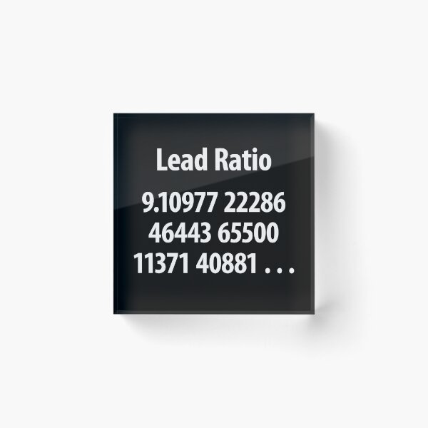 Item preview, Lead Ratio designed and sold by CharlottePlaceArt.